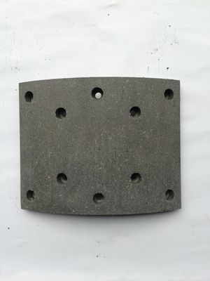 3502N12-105 Неасбестная серая полуметаллическая тормозная подкладка для тяжелых грузовых автомобилей и автобусов