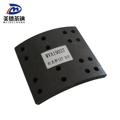 Неасбестовые тормозные колодки WVA19037 для автомобилей Zhongtong Bus Friction Plates and Linings OEM