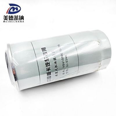 Модель грузовика HOWO Sinotruck Масляный фильтр с бумагой для прямых фильтров