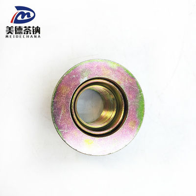 Автобусная модель из нержавеющей стали шестиугольная орешка с фланцем и цветным орешком для оцинкованных колес