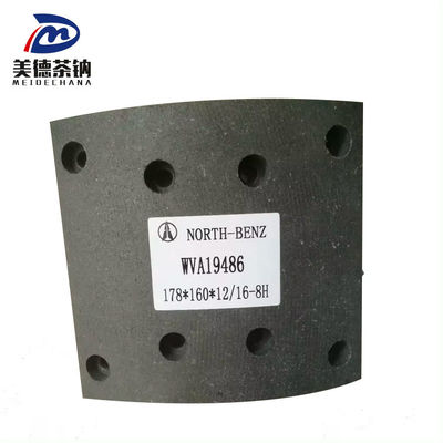 MP/31/1 Серые керамические тормозные подкладки для тормозной системы тяжелых грузовиков OEM 19486 19487