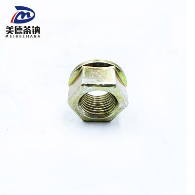 Шестиугольный фланцевый замок для FAW Truck Carbon Yellow Galvanized Steel Standard T32716T
