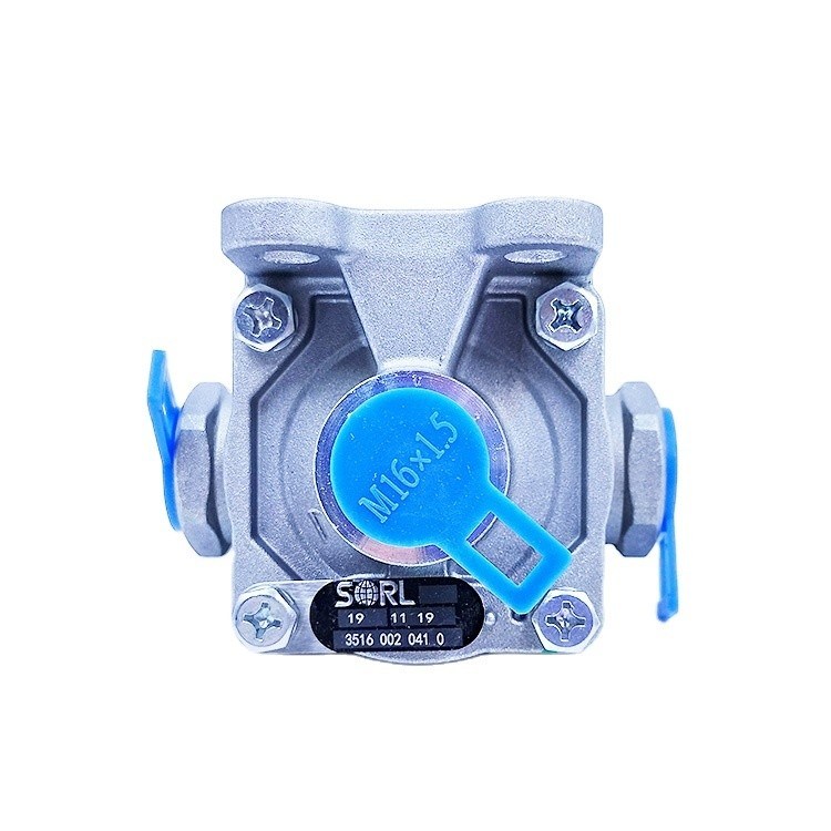 Стандартный размер воздушного клапана 3516-10-00007 для тормозной системы грузовых автомобилей